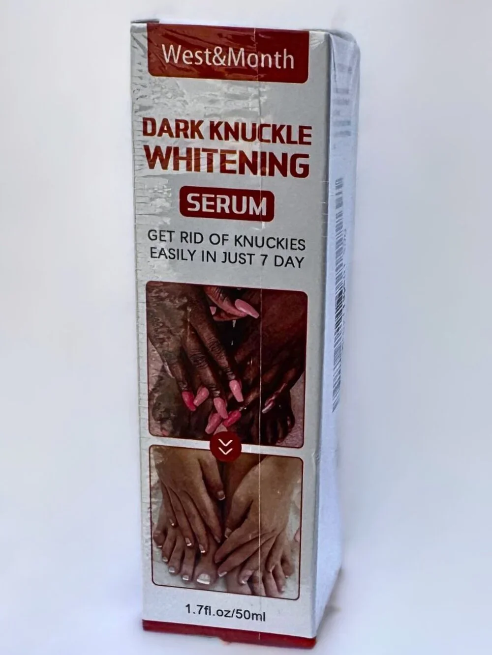 West&Month Dark Knuckle Whitening Serum Fast Brightening Treatment 1.7 fl oz
